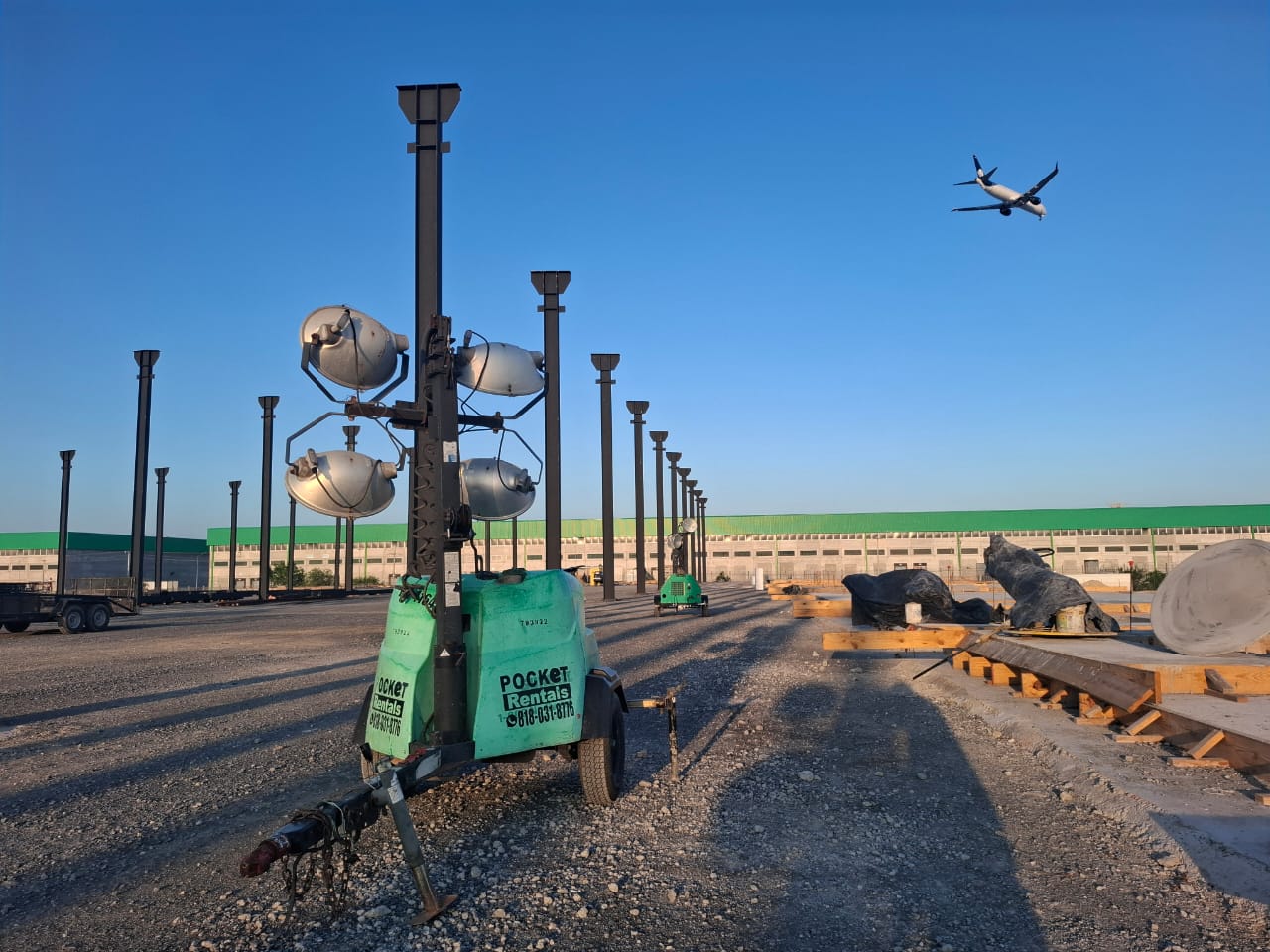 Flete de Torres de Iluminación