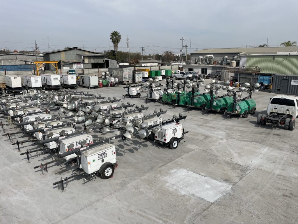 Flete de Torres de Iluminación